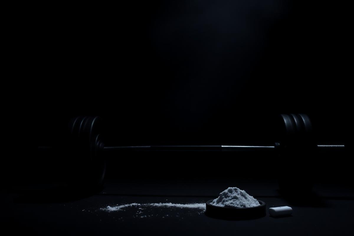 Low-key barbell and chalk, the Rung coaching concept